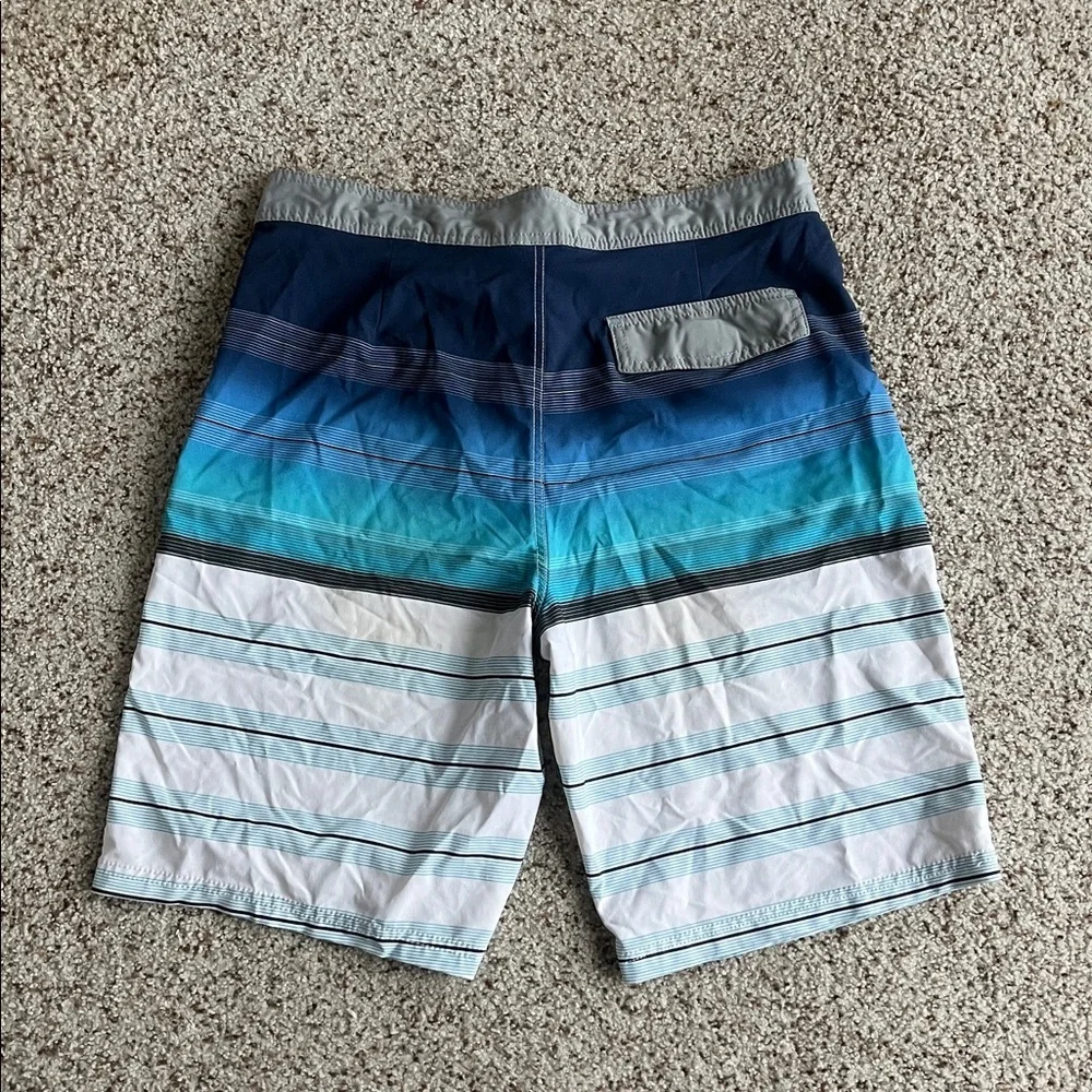 Mossimo Supply Co. Gradient Blue Board Shorts